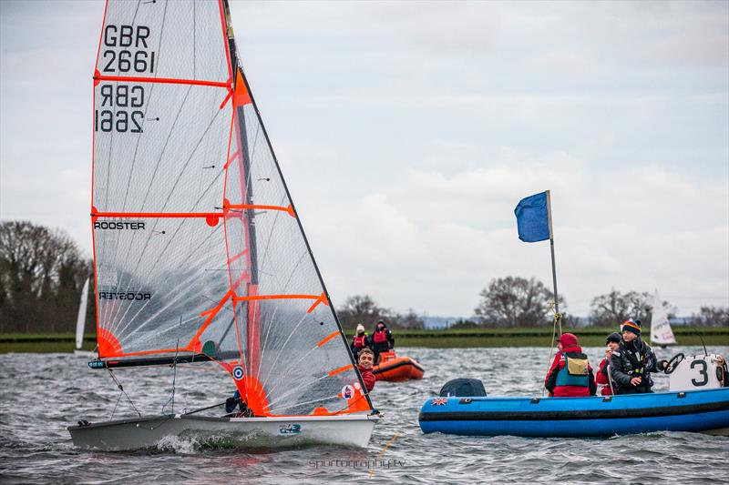 GJW Direct Bloody Mary 2019 photo copyright Alex & David Irwin / www.sportography.tv taken at Queen Mary Sailing Club and featuring the 29er class