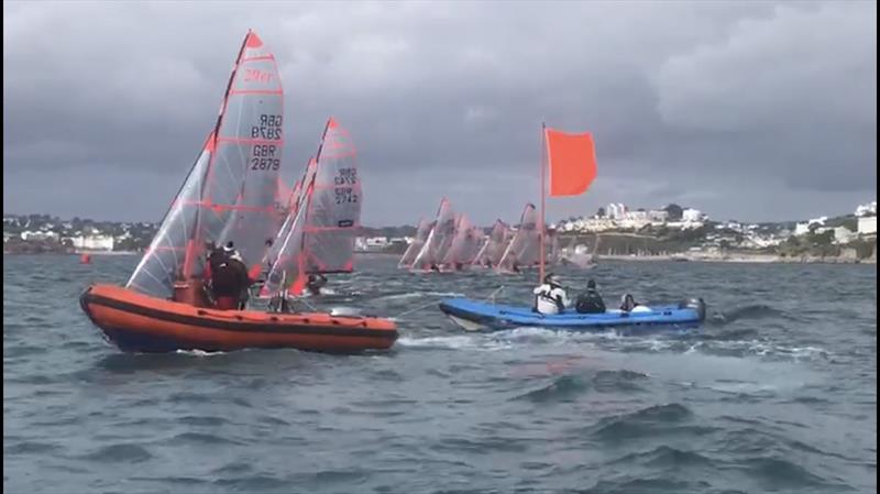 Harken 29er Grand Prix at Torbay photo copyright 29er class taken at Royal Torbay Yacht Club and featuring the 29er class