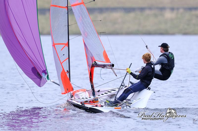 RYA North East Youth Championships at Yorkshire Dales photo copyright Paul Hargreaves Photography taken at Yorkshire Dales Sailing Club and featuring the 29er class