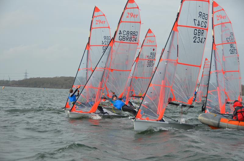 NeilPryde Sailing UK 29er Winter Championship at Grafham Water - photo © UK 29er Class