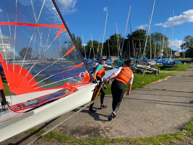 29er Typhoon Trophy at Grafham photo copyright 29er UK taken at Grafham Water Sailing Club and featuring the 29er class