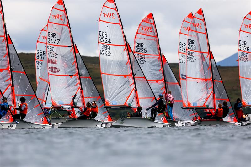 Typhoon 29er Class UK Nationals at Largs photo copyright Digital Sailing taken at Largs Sailing Club and featuring the 29er class