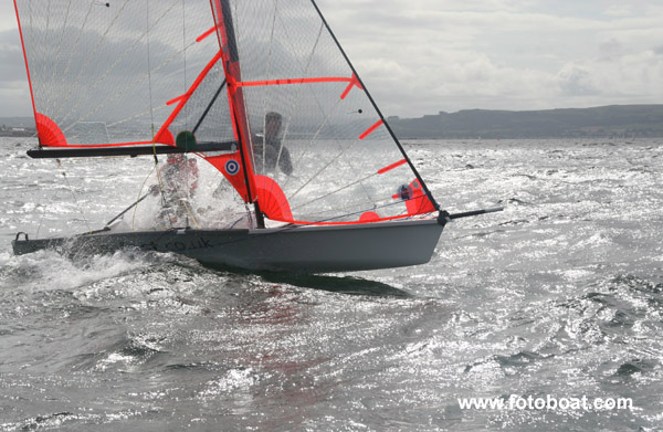 Scottish Youth Series finale at Prestwick photo copyright Alan Henderson / www.fotoboat.com taken at Prestwick Sailing Club and featuring the 29er class