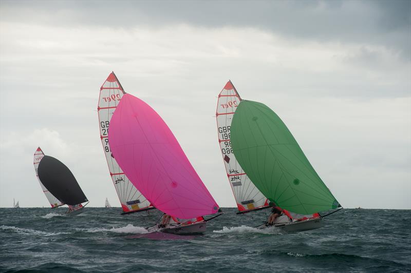 Zhik 29er Nationals at Hayling day 3 photo copyright David Healey taken at Hayling Island Sailing Club and featuring the 29er class