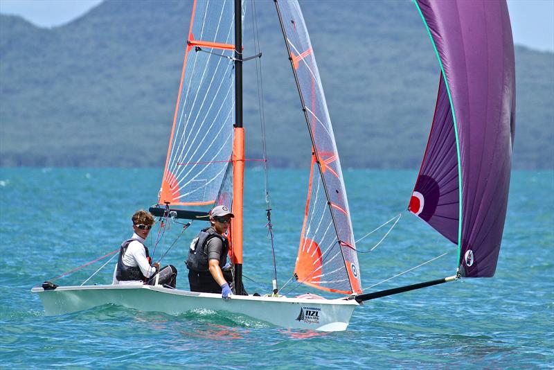 Seb Lardies and Scott McKenzie (Boys 29er) - NZL Youth Team, photo copyright Richard Gladwell taken at  and featuring the 29er class