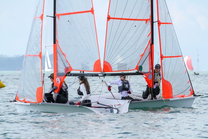 29er - Predictwind Auckland Girls Championships - March 23, 2019 - photo © Richard Gladwell
