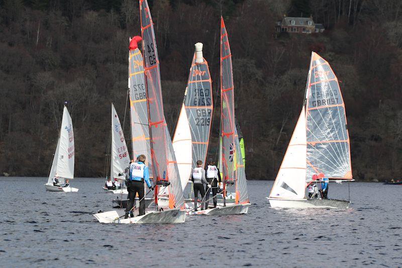 Northern 29ers at RYA Scotland Spring Championships at Loch Tummel photo copyright Andy Robertson taken at Loch Tummel Sailing Club and featuring the 29er class