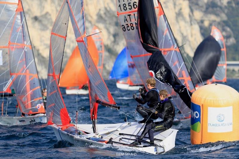 Day 3 - 29er Eurocup 2019 photo copyright Elena Giolai taken at Fraglia Vela Riva and featuring the 29er class