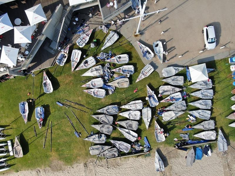 A strong fleet of 29ers has turned out for this event - 2020 Australian 29er Nationals photo copyright Jordan Roberts taken at Blairgowrie Yacht Squadron and featuring the 29er class