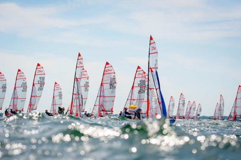 The 29ers are planning the Eurocup for Kieler Woche photo copyright Sascha Klahn taken at  and featuring the 29er class