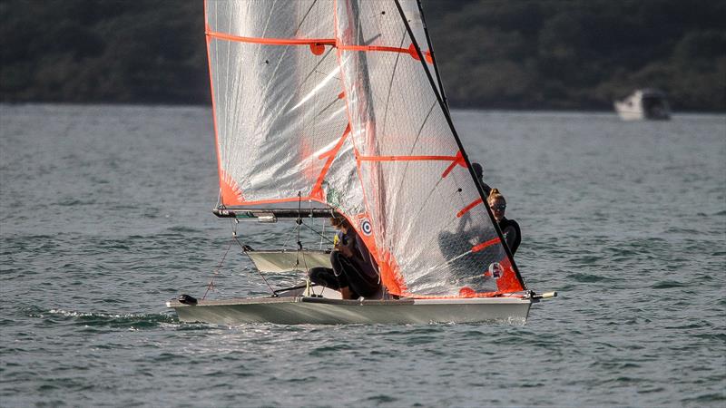 29er class holding sprint racing at Wakatere BC - Narrow Neck - June 2020 - photo © Richard Gladwell / Sail-World.com