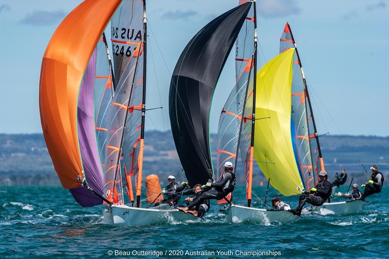 2020 Australian Youth Championships hosted by Sorrento Sailing Couta Boat Club (10-14 January). - photo © Beau Outteridge