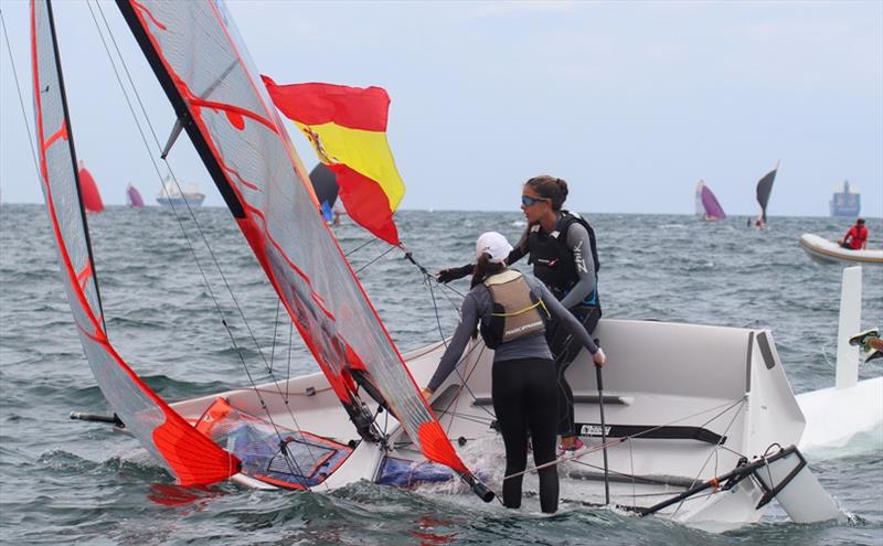 29er World Championship, final day photo copyright Pep Portas taken at Real Club Nautico Valencia and featuring the 29er class