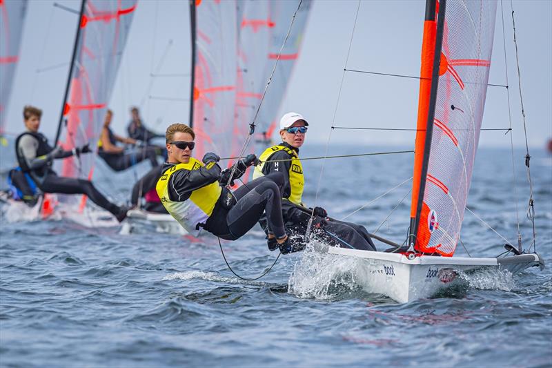 The Danish brothers Jens-Christof and Jens-Philip Dehn-Toftehøj were in the lead, but they were disqualified from the early start - photo © Sascha Klahn