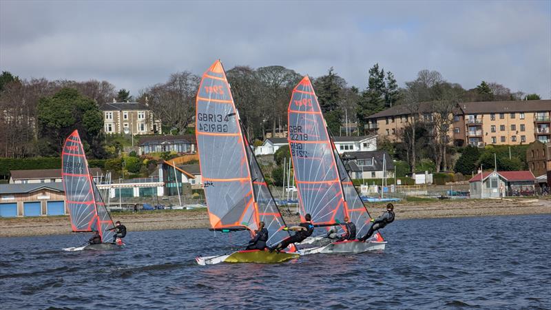 Northern 29er Sprints at Royal Tay YC photo copyright David Sturrock & Neil MacKinnon taken at Royal Tay Yacht Club and featuring the 29er class