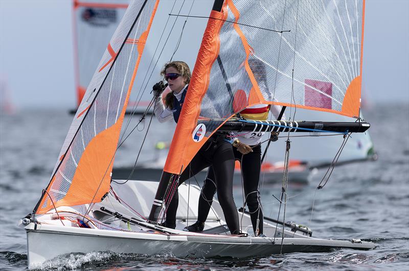 Volvo 29er European Championship day 1 photo copyright Mogens Hansen taken at Royal Danish Yacht Club and featuring the 29er class