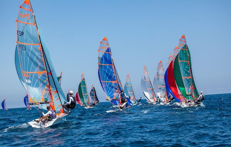 29er World Championships 2022 at El Balís, Spain - Day 4 photo copyright Laura Carrau taken at Club Nautico El Balis and featuring the 29er class