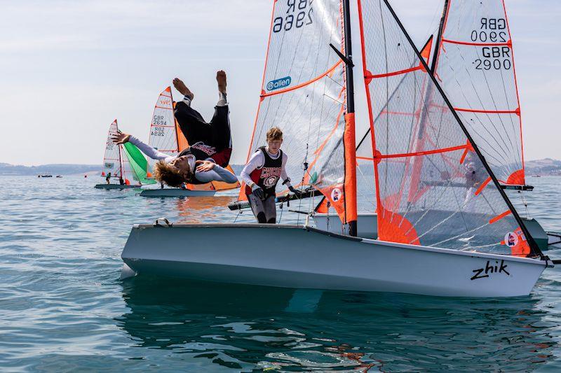 Santi Sesto Cosby and Leo Wilkinson win the 29er UK National Championships - photo © Phil Jackson / Digital Sailing