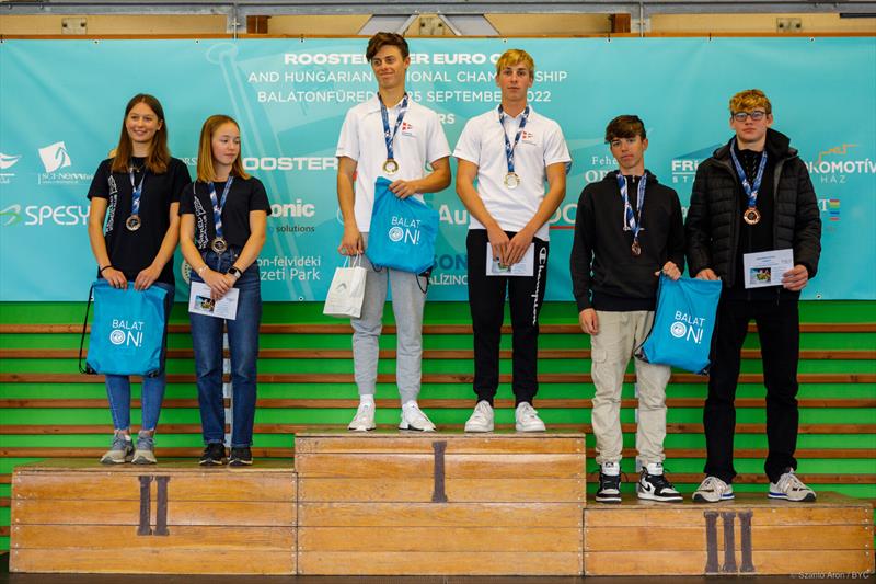 Rooster 29er Euro Cup and Hungarian Nationals 2022 at Lake Balaton photo copyright Aron Szanto taken at Balatonfüredi Yacht Club and featuring the 29er class