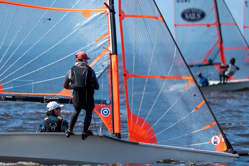 The 29er racing was close and competitive on Day 2 photo copyright Jordan Roberts taken at Sandringham Yacht Club and featuring the 29er class