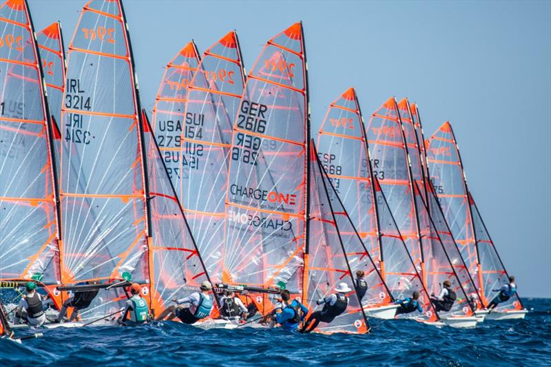 29er World Championships 2022 photo copyright Laura Carrau / CN El Balís taken at Club Nautico El Balis and featuring the 29er class