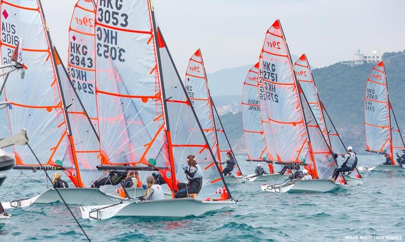 Sun Hung Kai & Co. Hong Kong Race Week 2023 - Day 3 photo copyright RHKYC / Guy Nowell taken at Royal Hong Kong Yacht Club and featuring the 29er class