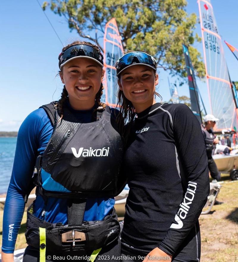 Sienna Brown and Darcy Robbins - 29er legends photo copyright Beau Outteridge taken at  and featuring the 29er class