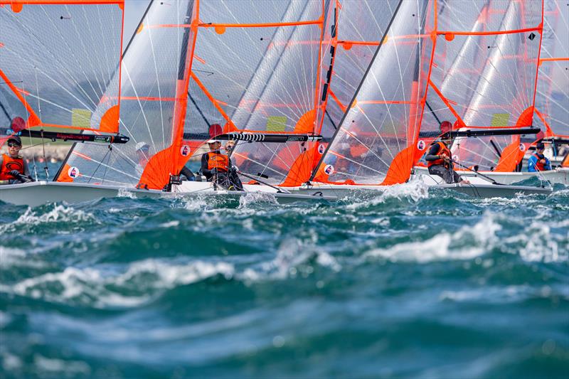 Typhoon UK 29er Nationals at the WPNSA Day 4 photo copyright Phil Jackson / Digital Sailing taken at Weymouth & Portland Sailing Academy and featuring the 29er class