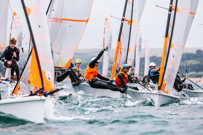 Typhoon UK 29er Nationals at the WPNSA Day 5 photo copyright Phil Jackson / Digital Sailing taken at Weymouth & Portland Sailing Academy and featuring the 29er class