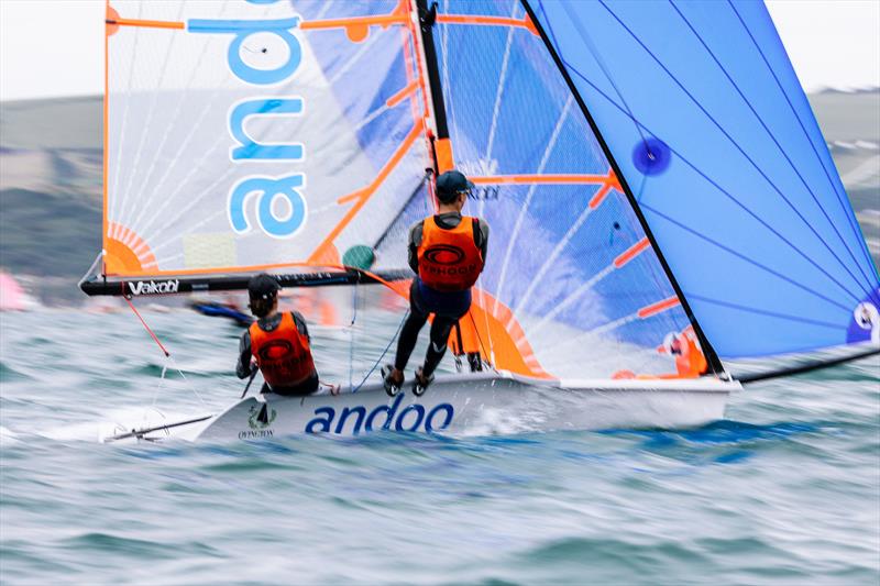 Typhoon UK 29er Nationals at the WPNSA Day 5 photo copyright Phil Jackson / Digital Sailing taken at Weymouth & Portland Sailing Academy and featuring the 29er class