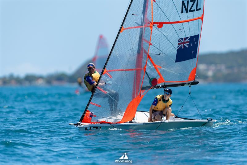Boys 29er (NZL) - Youth Sailing World Championships - December, 2023 - Buzios, Brazil - photo © Gabriel Heusi / World Sailing