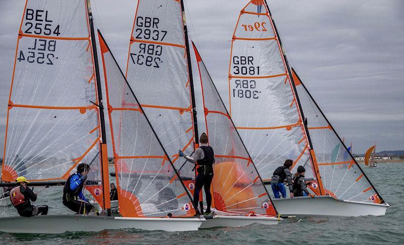 Allen 29er GP4 at Hayling Island photo copyright 29er Class Association / HISC taken at Hayling Island Sailing Club and featuring the 29er class