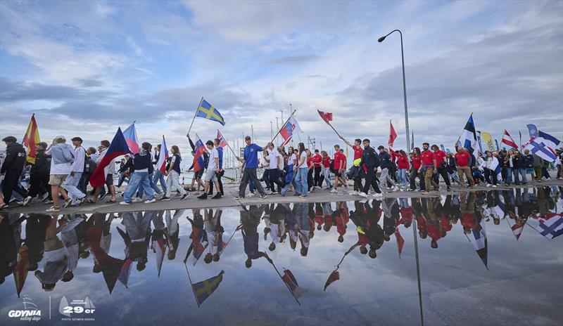 2024 29er European Championships at Gydnia, Poland Opening Ceremony - photo © International 29er Class