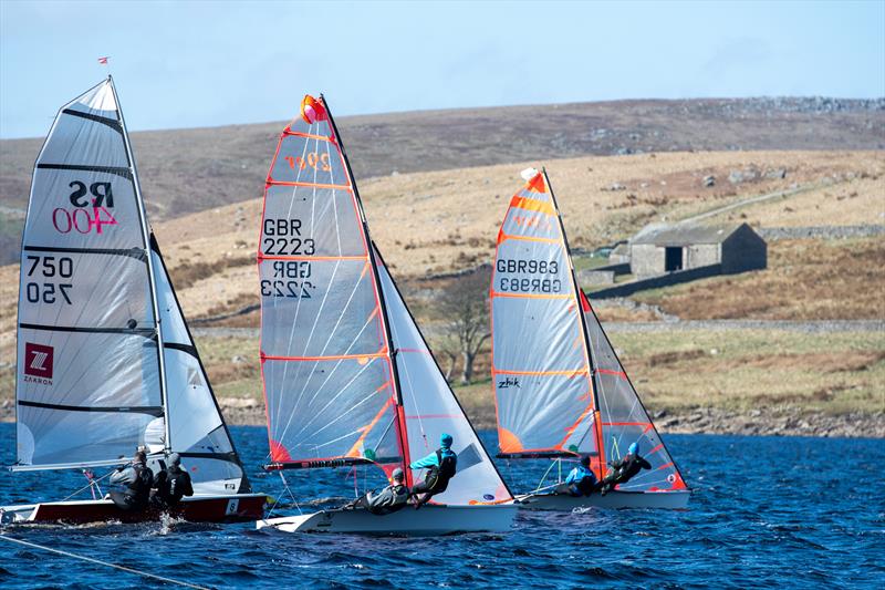 Youth Sailors enjoying the conditions at Yorkshire Dales - North East & Yorkshire Youth Traveller Series - photo © Dave Wood