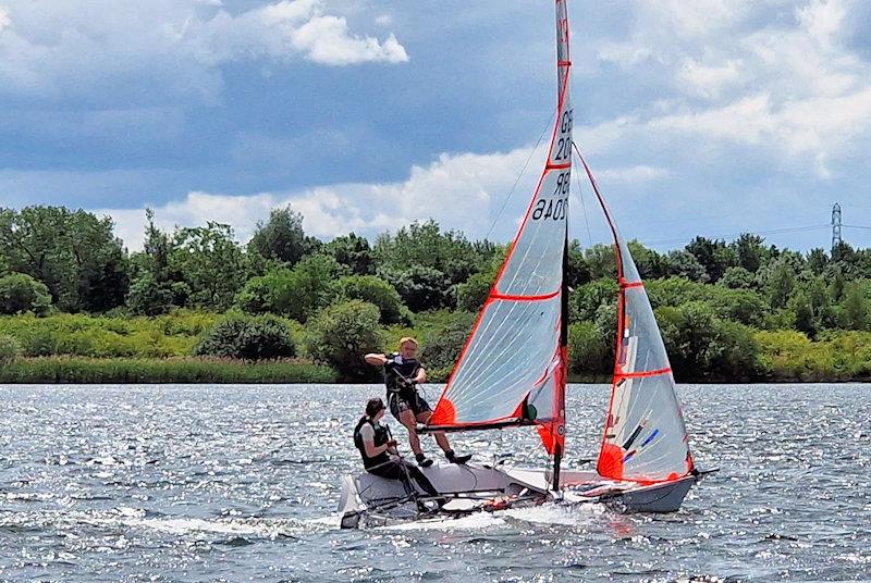 Youth Sailors Take on MKBYSA Regatta at Stewartby - photo © Colin Clasper