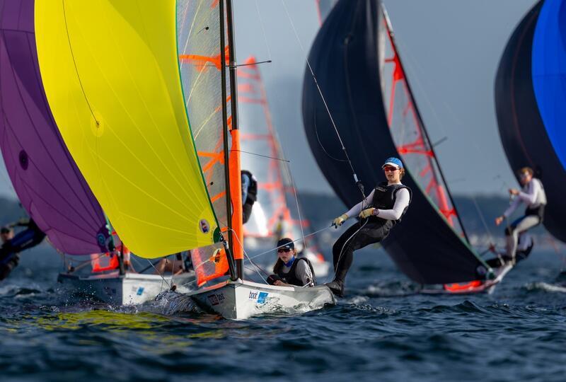 2025 29er Eurocup 8 in Kiel - Day 1 photo copyright Kieler Woche / International 29er Class taken at Kieler Yacht Club and featuring the 29er class