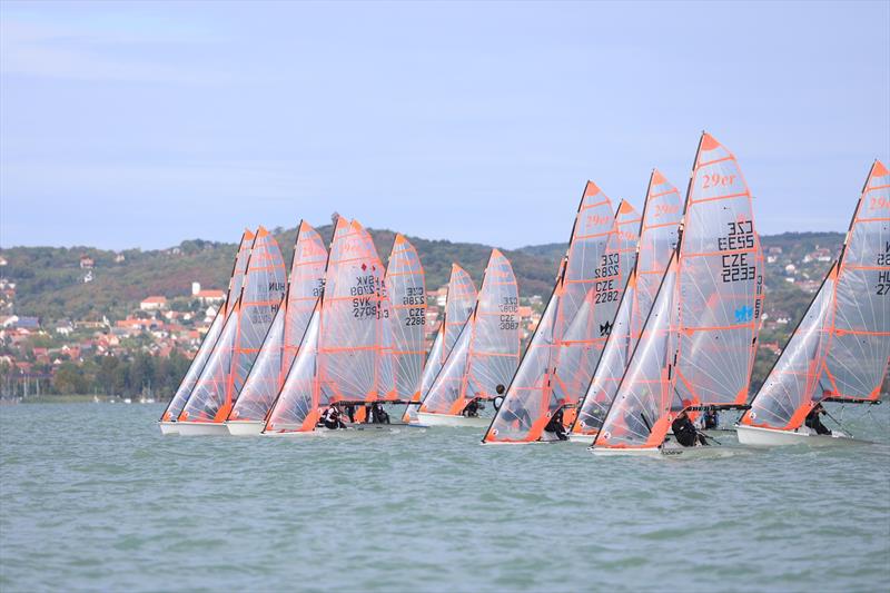 29er EuroCup 2025 at Alsóörs Marina Sailing Club day 1 - photo © International 29er Class