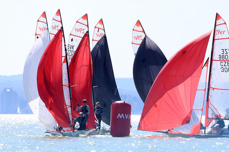 29er EuroCup 2025 - Day 2 photo copyright Tumbasz Hedi taken at  and featuring the 29er class