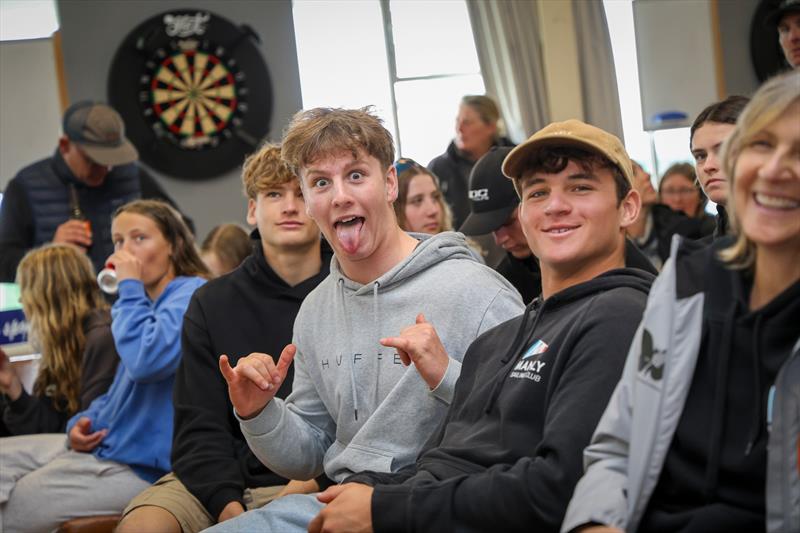 This is serious event isn't it? - Predictwind Youth NZ Nationals - Manly SC - September 2025 photo copyright Insight Media taken at Manly Sailing Club and featuring the 29er class