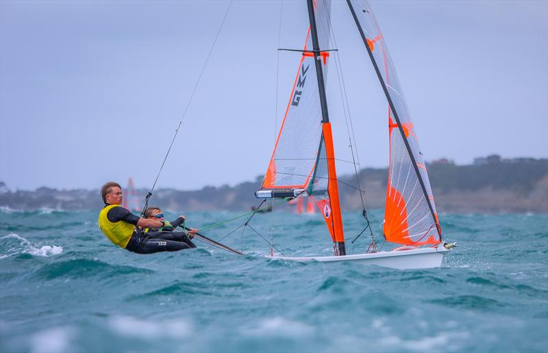 Boys 29er - Predictwind Youth NZ Nationals - Manly SC - September 2025 photo copyright Insight Media taken at Manly Sailing Club and featuring the 29er class