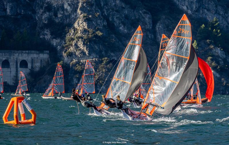 29er Eurocup - The Finals 2025 - Day 1 photo copyright Fraglia Vela Riva / ZGN taken at Fraglia Vela Riva and featuring the 29er class