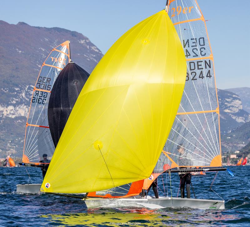 29er Eurocup - The Finals 2025 - Day 1 photo copyright Fraglia Vela Riva / ZGN taken at Fraglia Vela Riva and featuring the 29er class