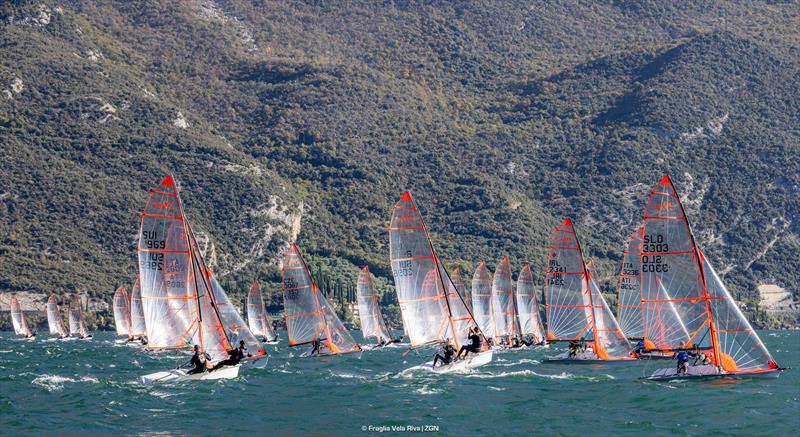 29er Eurocup - The Finals 2025 - Day 1 photo copyright Fraglia Vela Riva / ZGN taken at Fraglia Vela Riva and featuring the 29er class