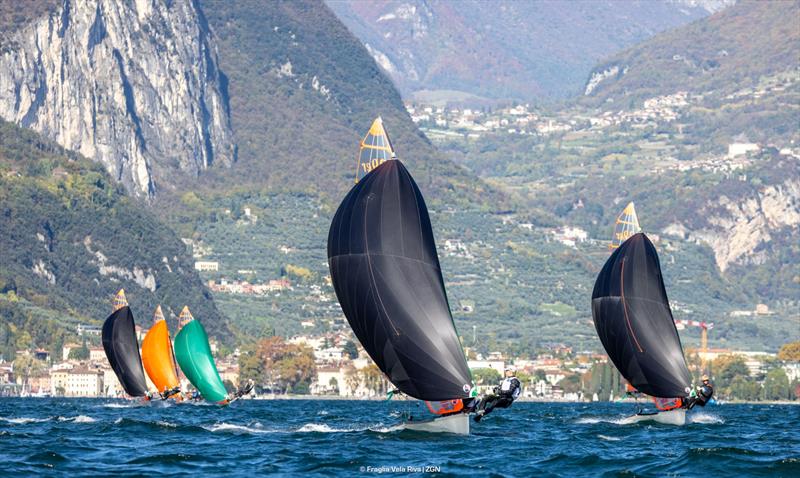 29er Eurocup 2025 Final day 2 photo copyright FVR / Zerogradinord taken at Fraglia Vela Riva and featuring the 29er class