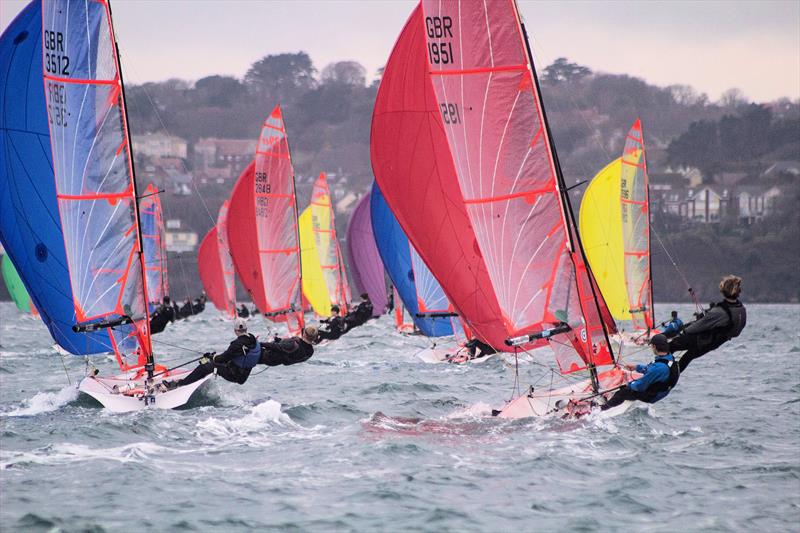29er class at the Ovington Championships at Weymouth - photo © Joel Davey / www.instagram.com/joeldaveyphotography