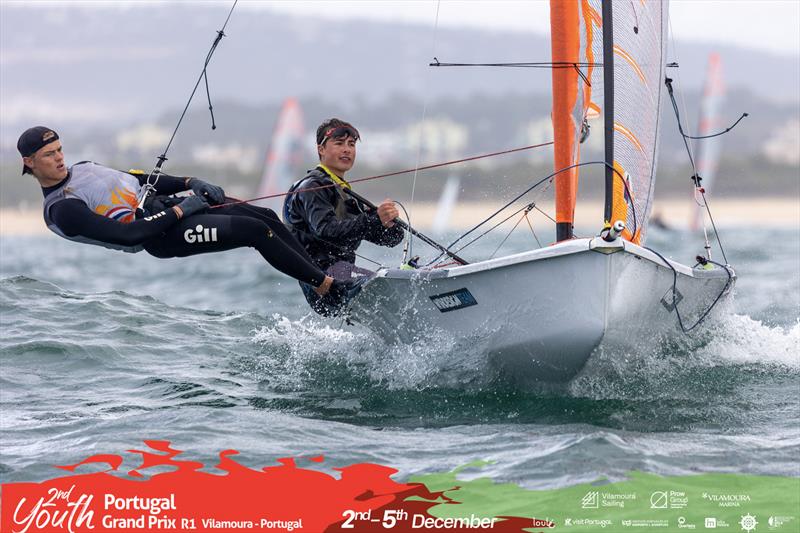 Youth Portugal Grand Prix at Vilamoura Sailing photo copyright Prow Media taken at Vilamoura Sailing and featuring the 29er class