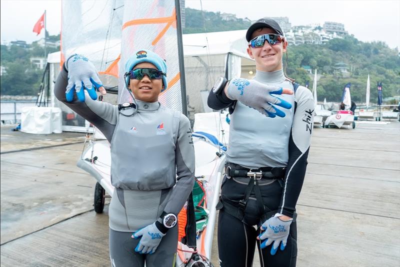 Hong Kong & Asia's 29er Champions: Ethan Kiu & Louis Polson - photo © International 29er Class Association