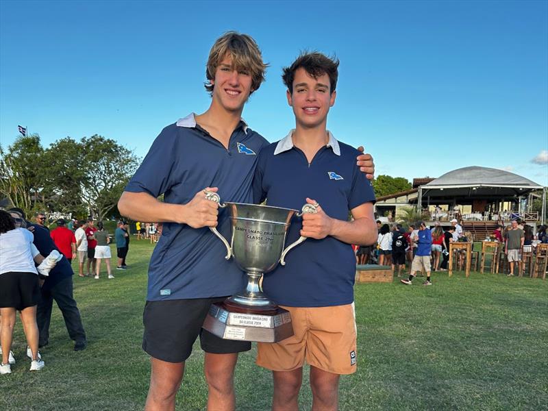 Zion Brandão & João Vicente Joppert | Iate Clube do Rio de Janeiro - 29er Brazilian Championships 2026 photo copyright 29er Class Association taken at  and featuring the 29er class