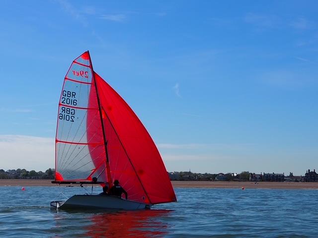 KSSA Opening Splash at Downs photo copyright Anna Candy taken at Downs Sailing Club and featuring the 29er class