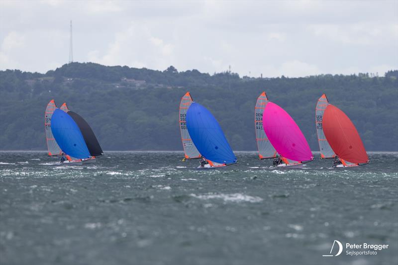 2026 EuroCup Aarhus - Day 1 photo copyright Peter Brogger taken at Sailing Aarhus and featuring the 29er class